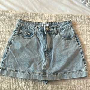 Princess Polly Hueston skort denim
